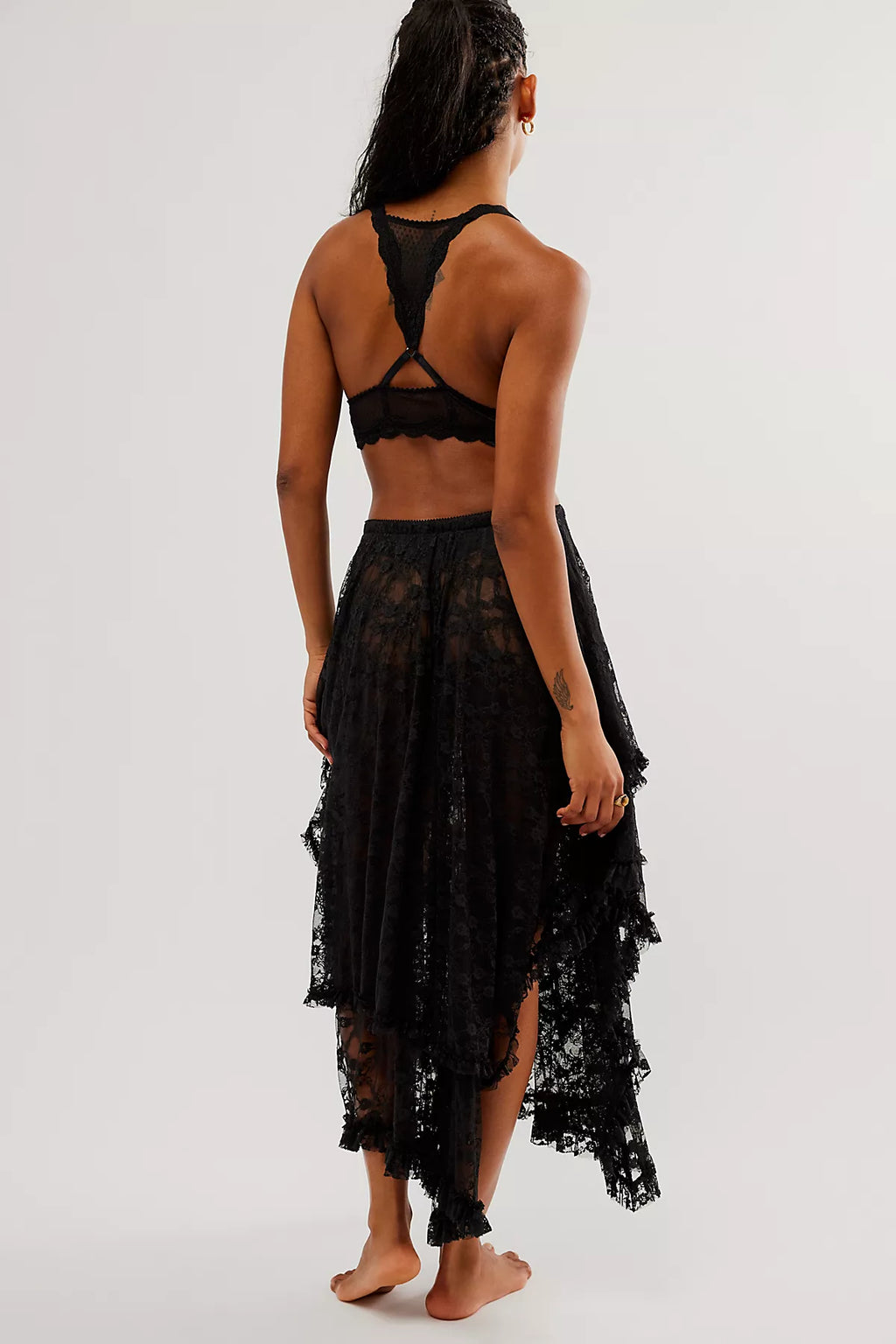 French Courtship Maxi Slip Skirt