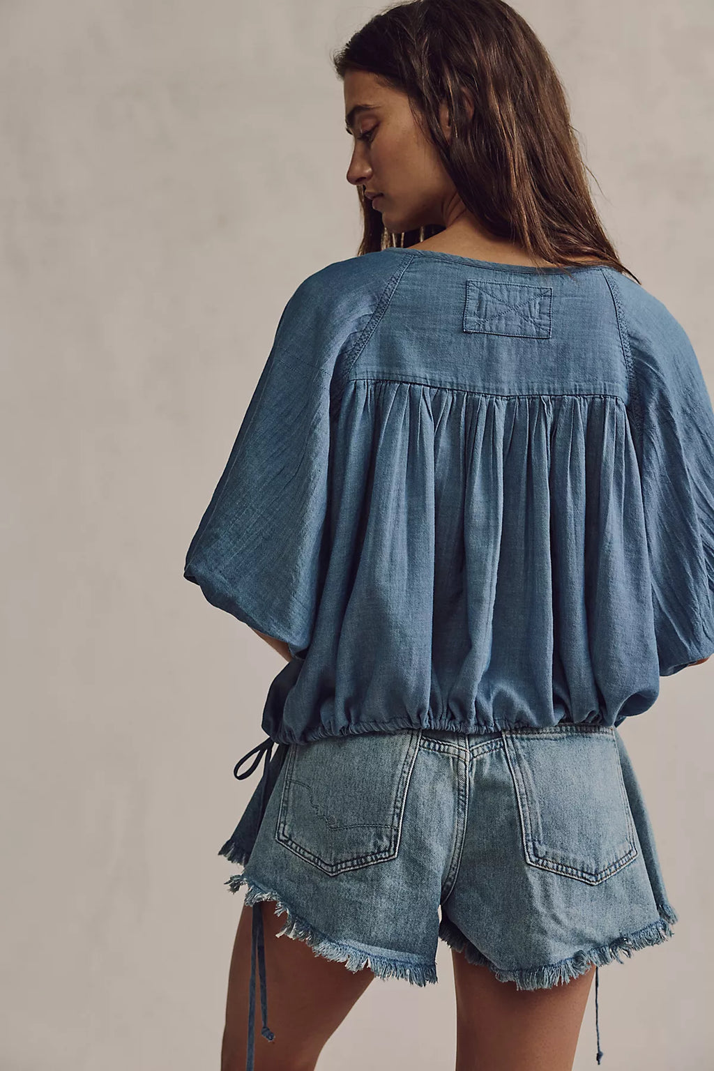 We The Free Marysol Denim Top