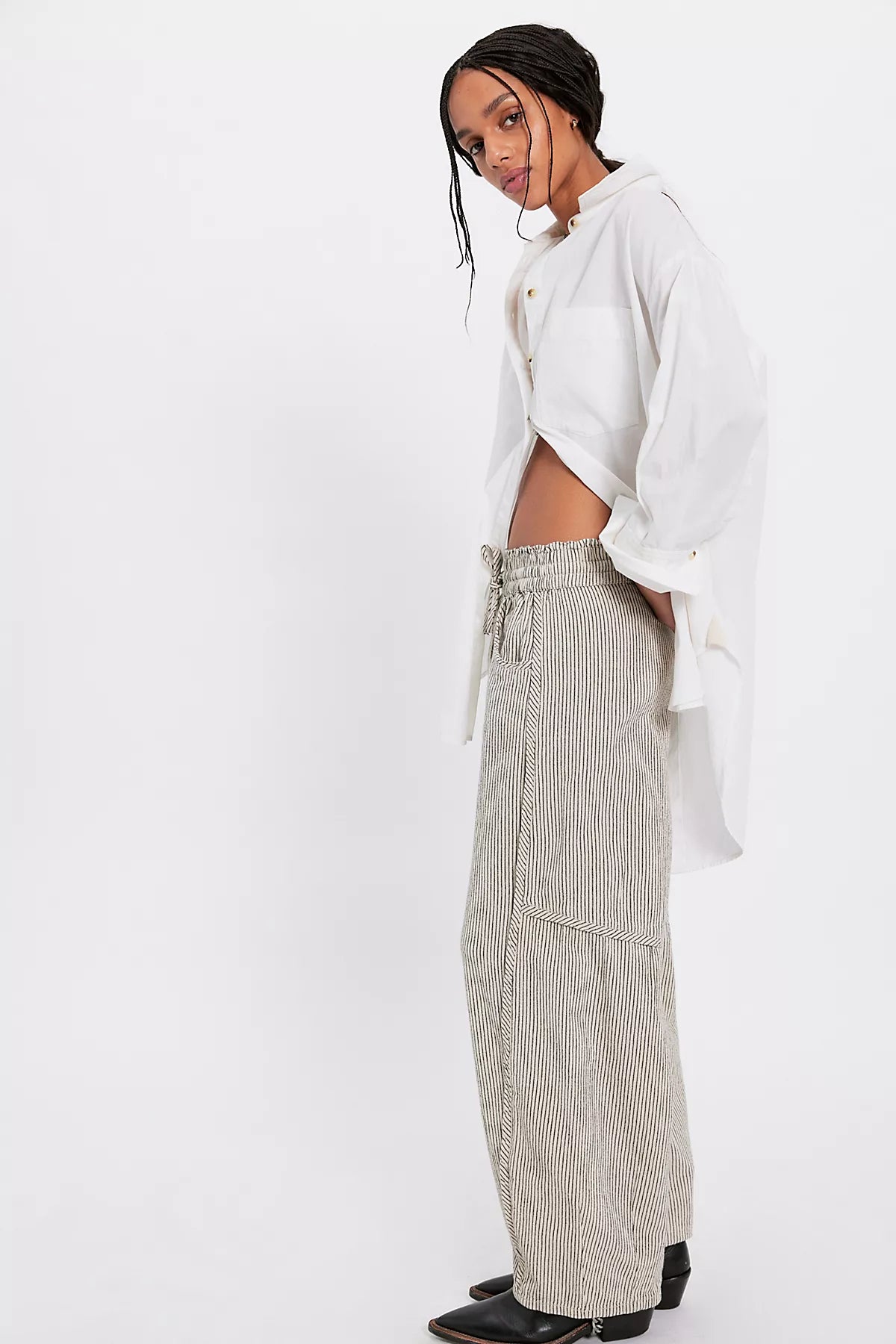 Something Good Pull-On Barrel Pants
