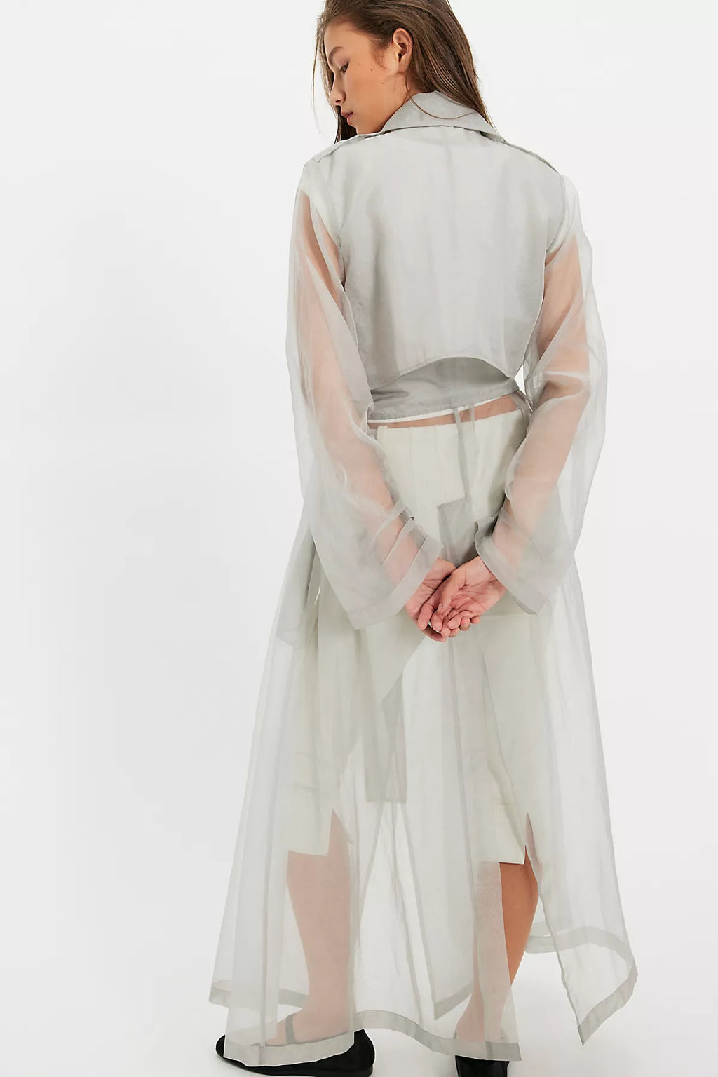 Nigel Preston Organza Trench