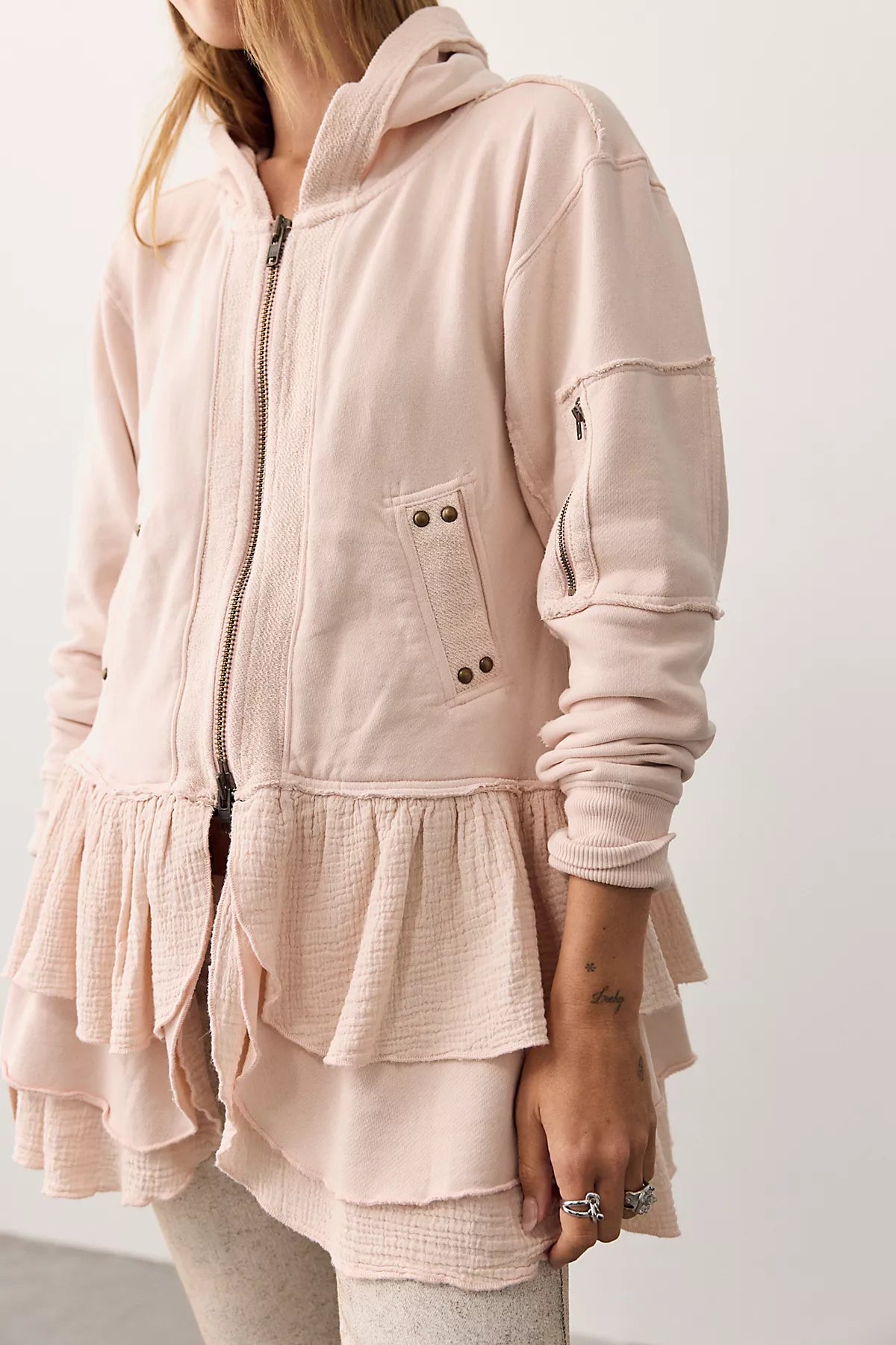 Piece Of Cake Zip-Up Cardi