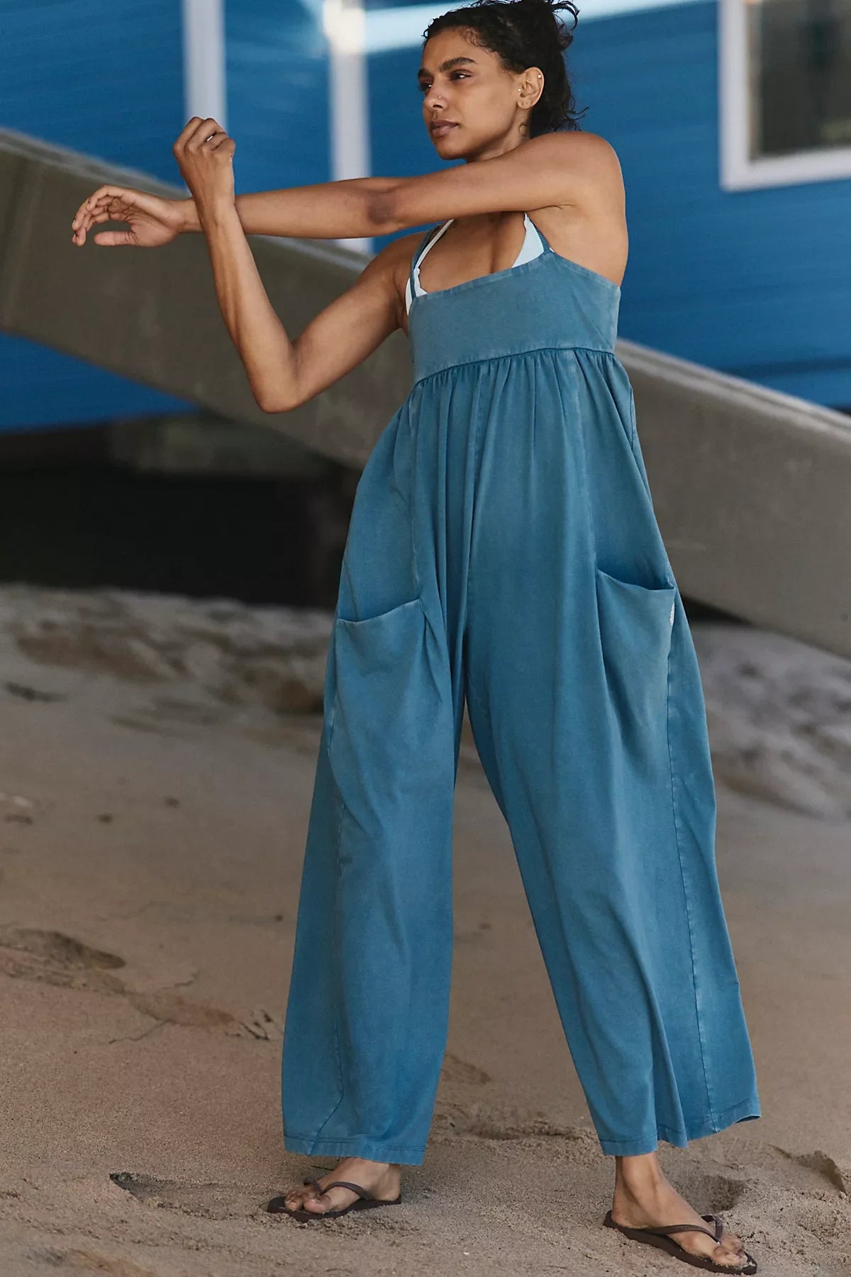 Hot Shot Strappy Onesie