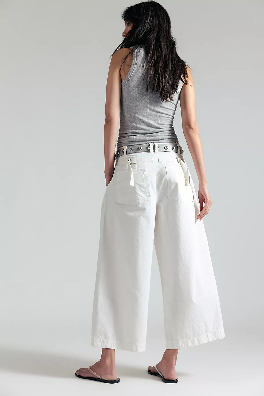 Silverlake Wide-Leg Chino Trousers