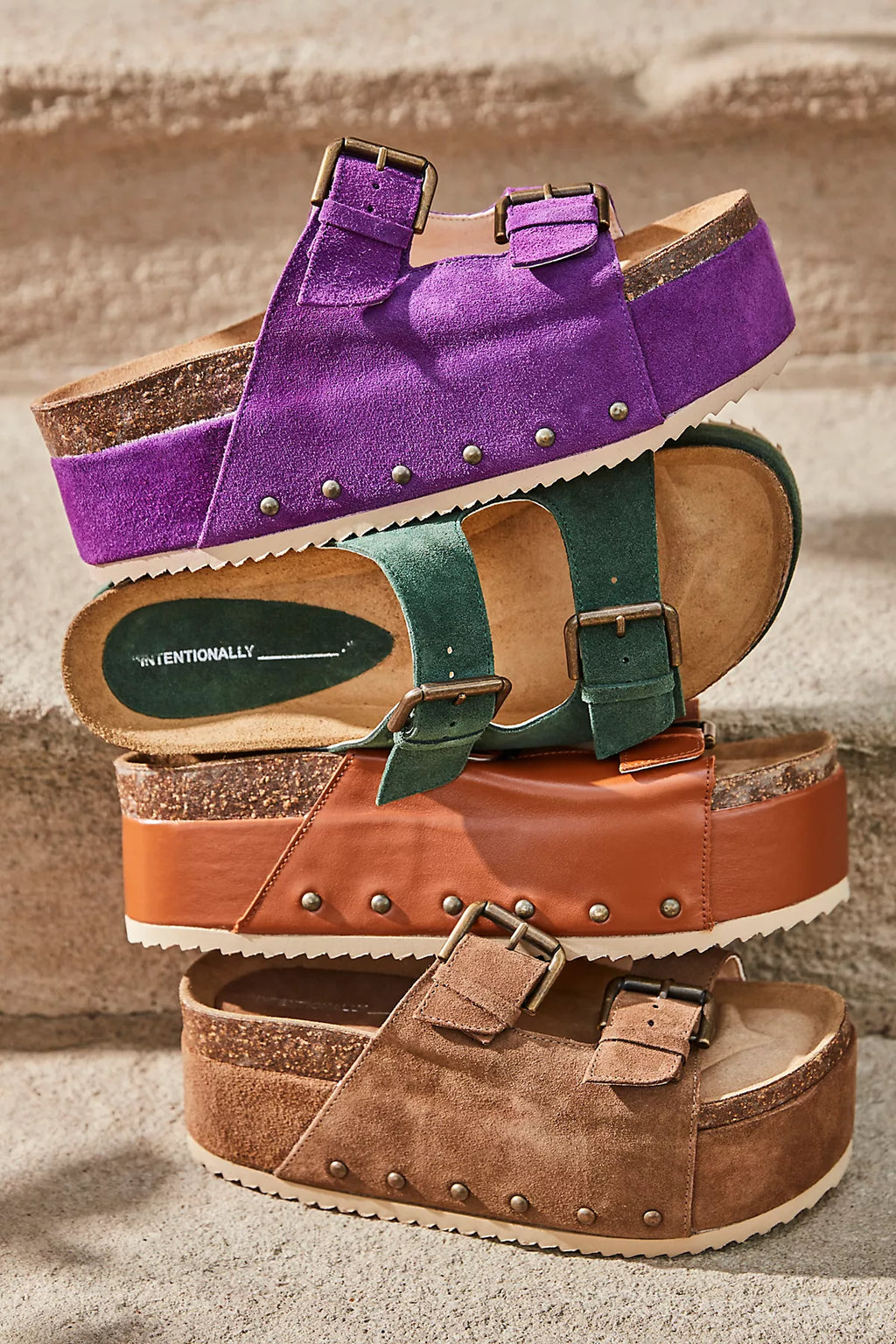 Rule Breaker Flatform Sandals