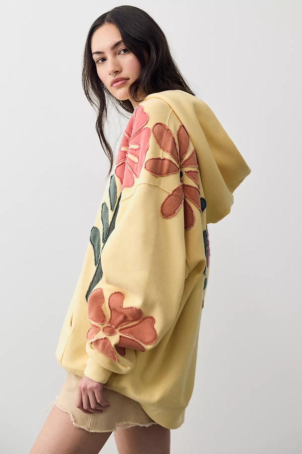 We The Free It's A Vibe Flowers Hoodie