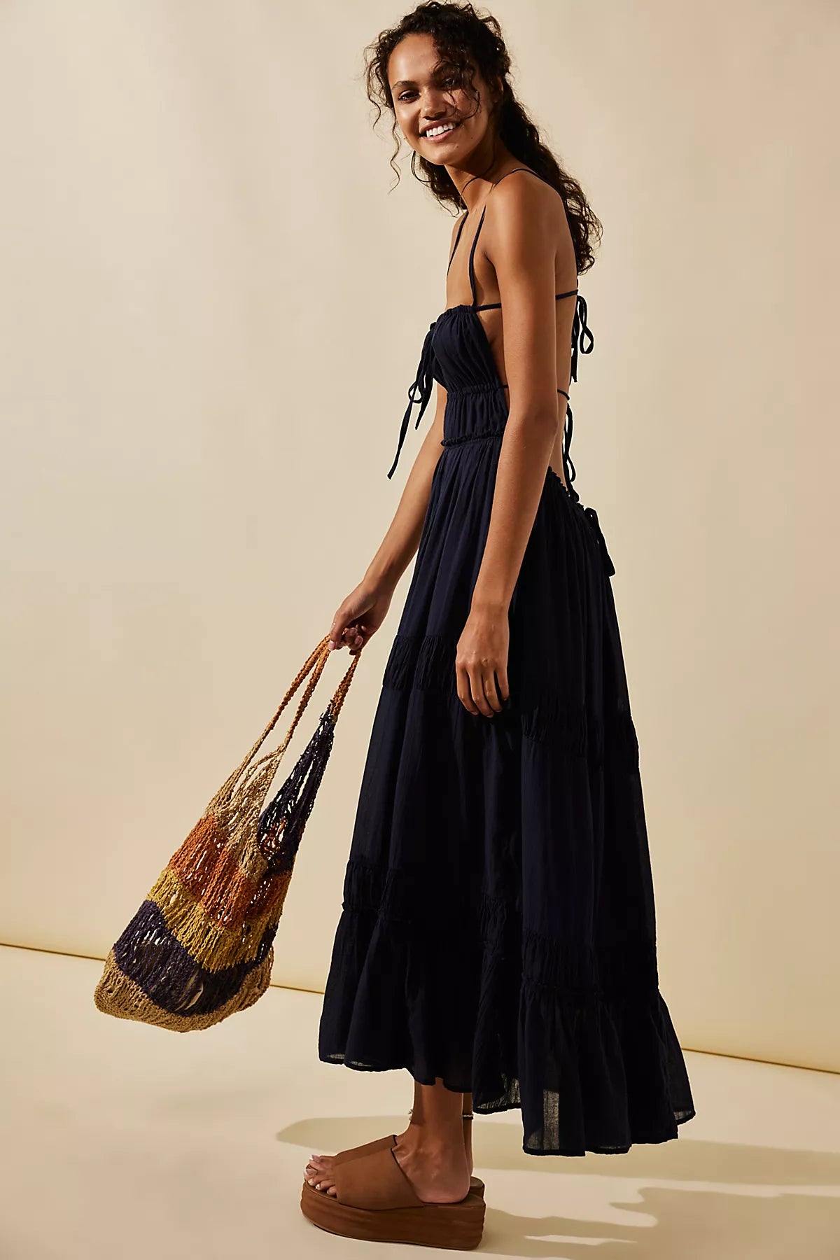Taking Sides Maxi Dress