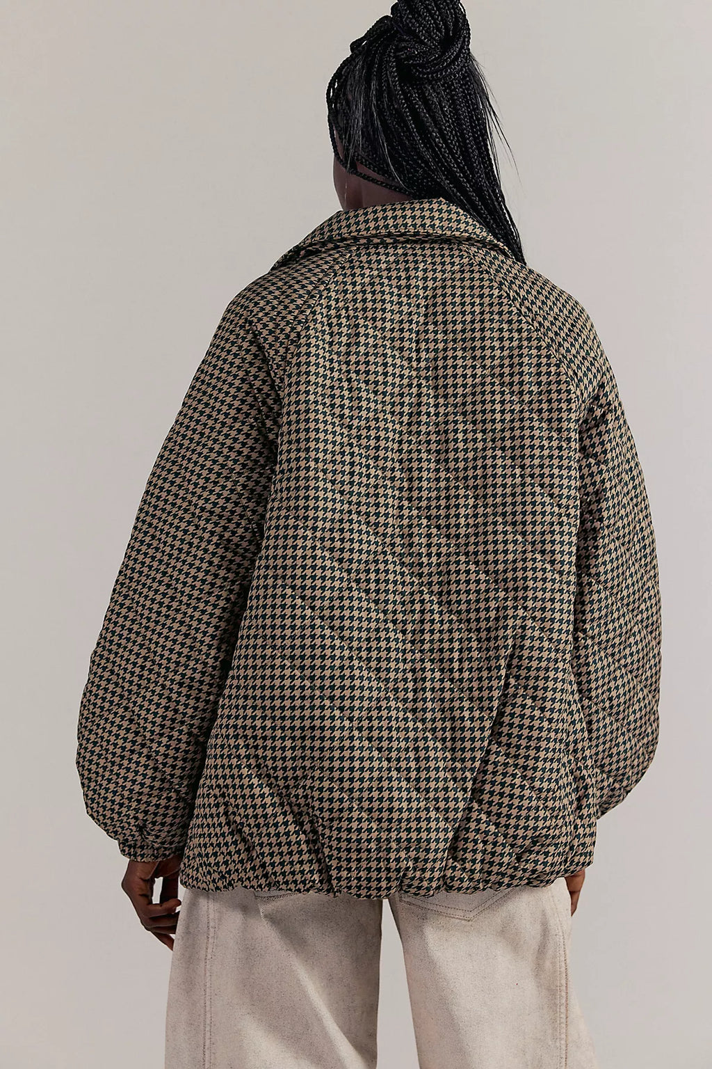 Barbour Laoise Check Quilted Jacket