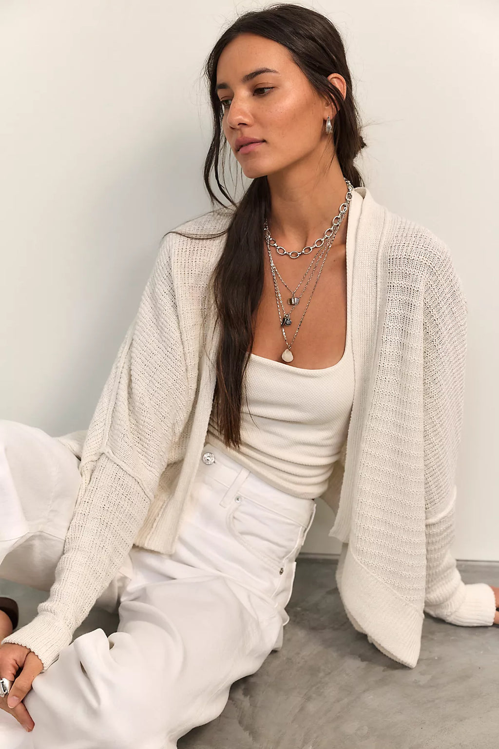 We The Free Mad About You Linen Cardi