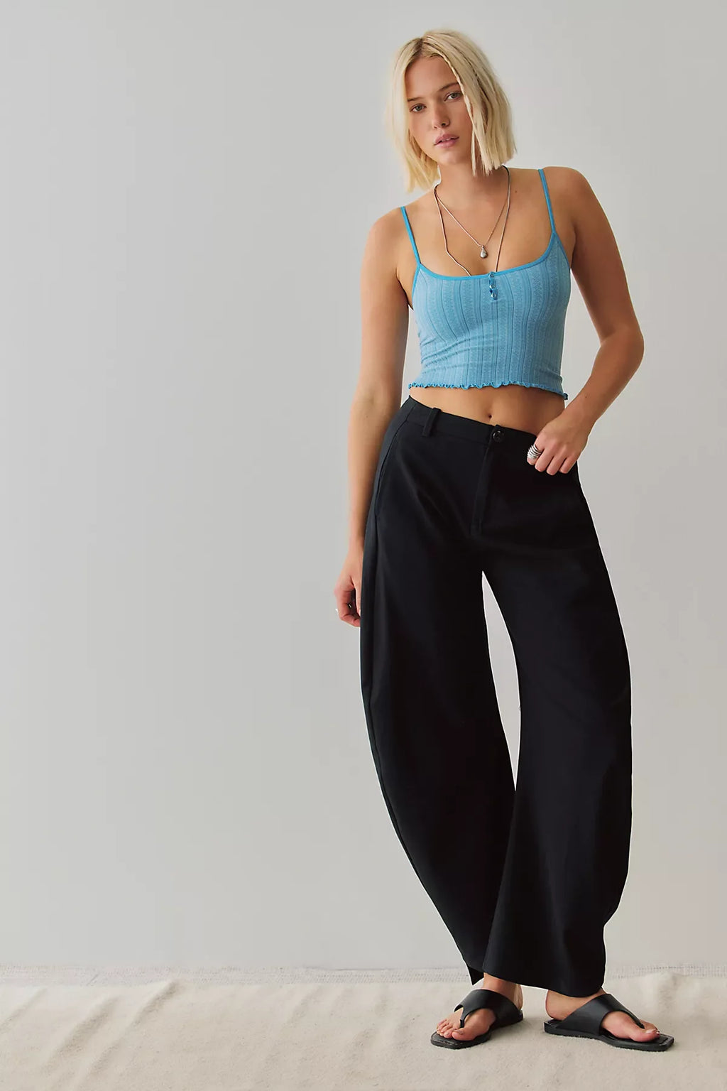 Snap Into It Henley Crop
