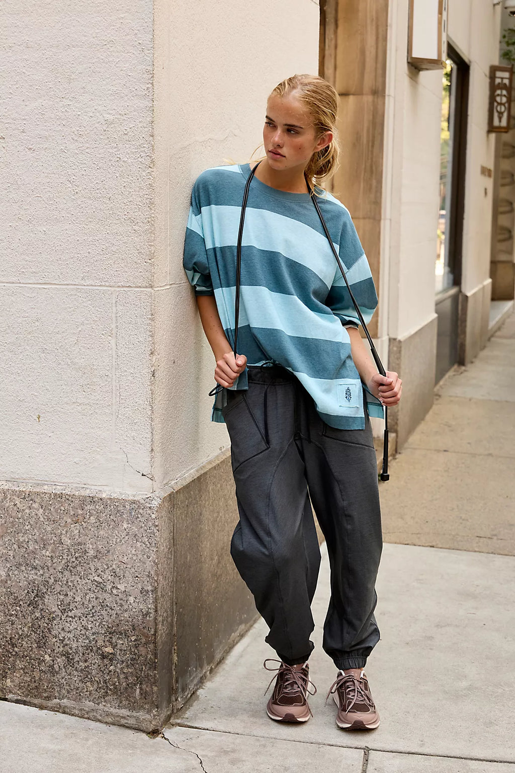 Hustle Striped Layer