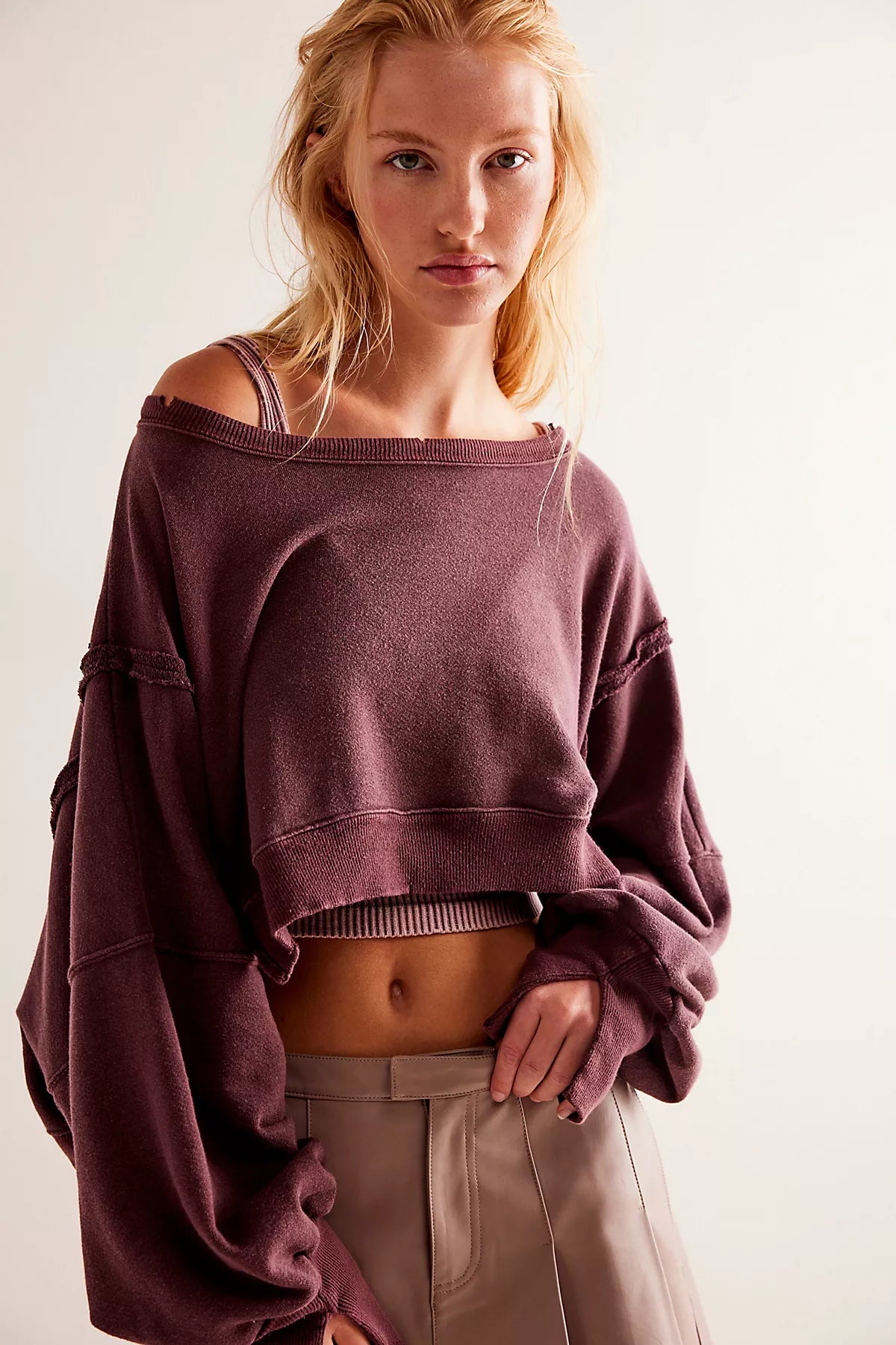 We The Free Camden Cropped Sweatshirt