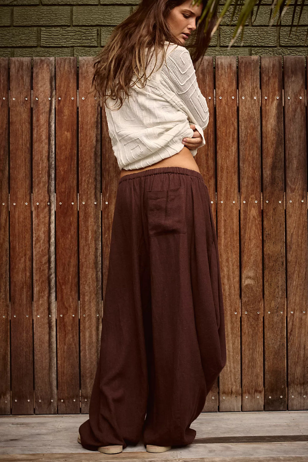 Sandshell Linen Carlie Pants
