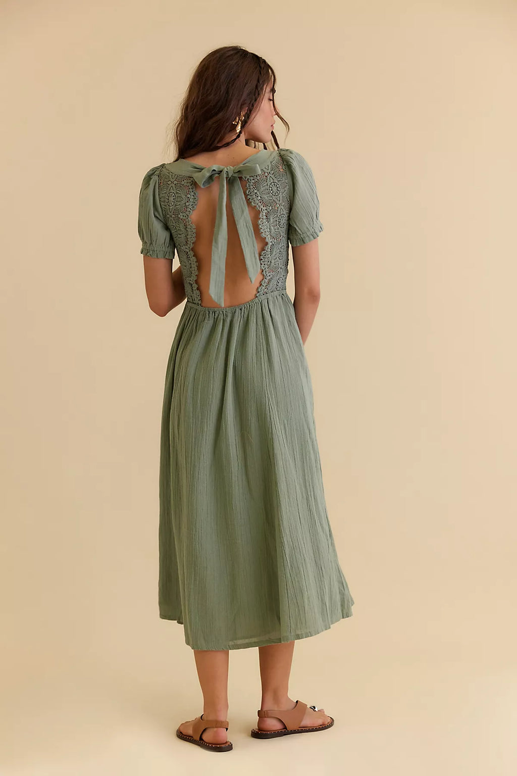 All You Need Is Lace Midi Dress