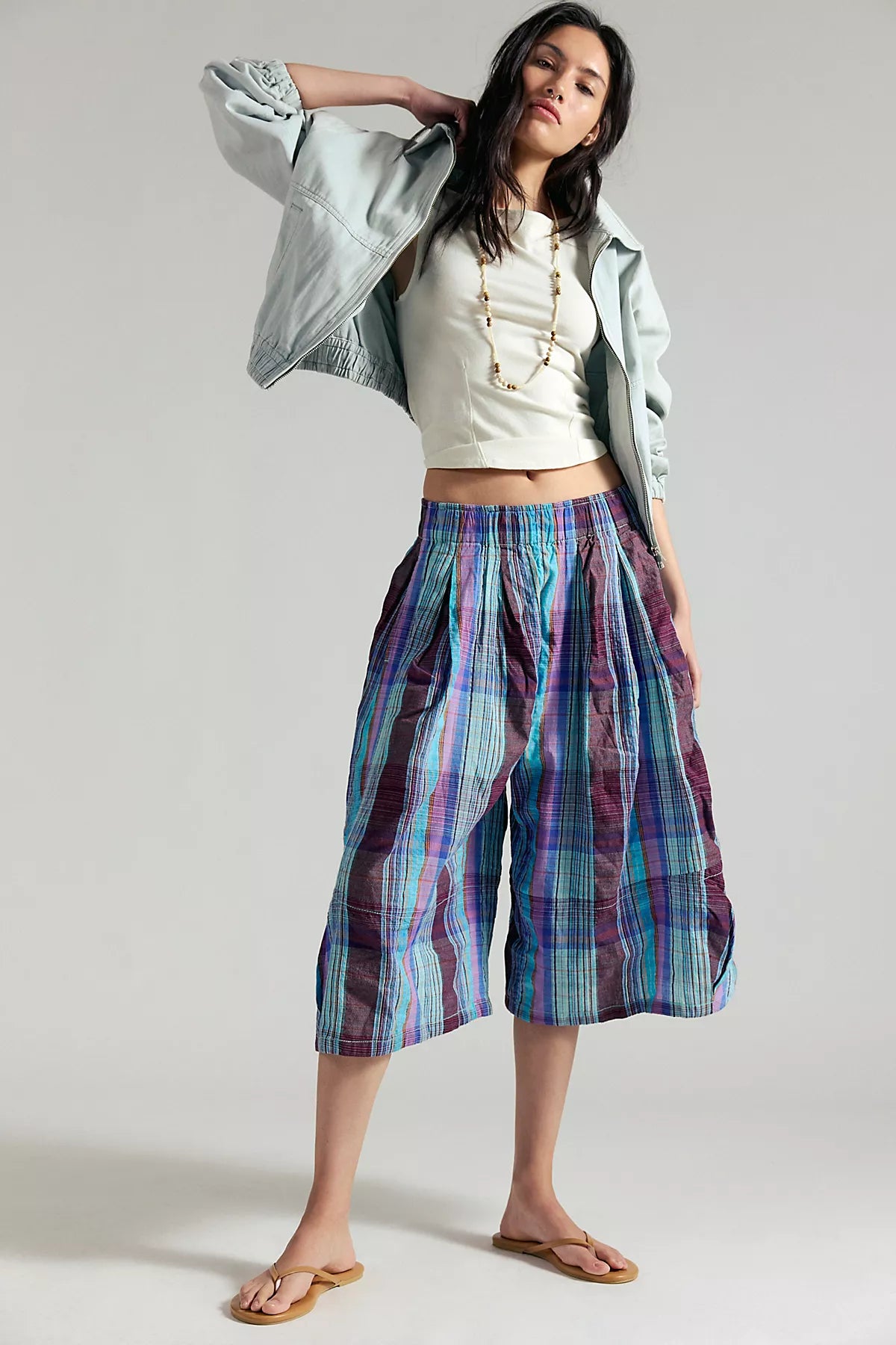 Ivy Pull-On Culotte Pants