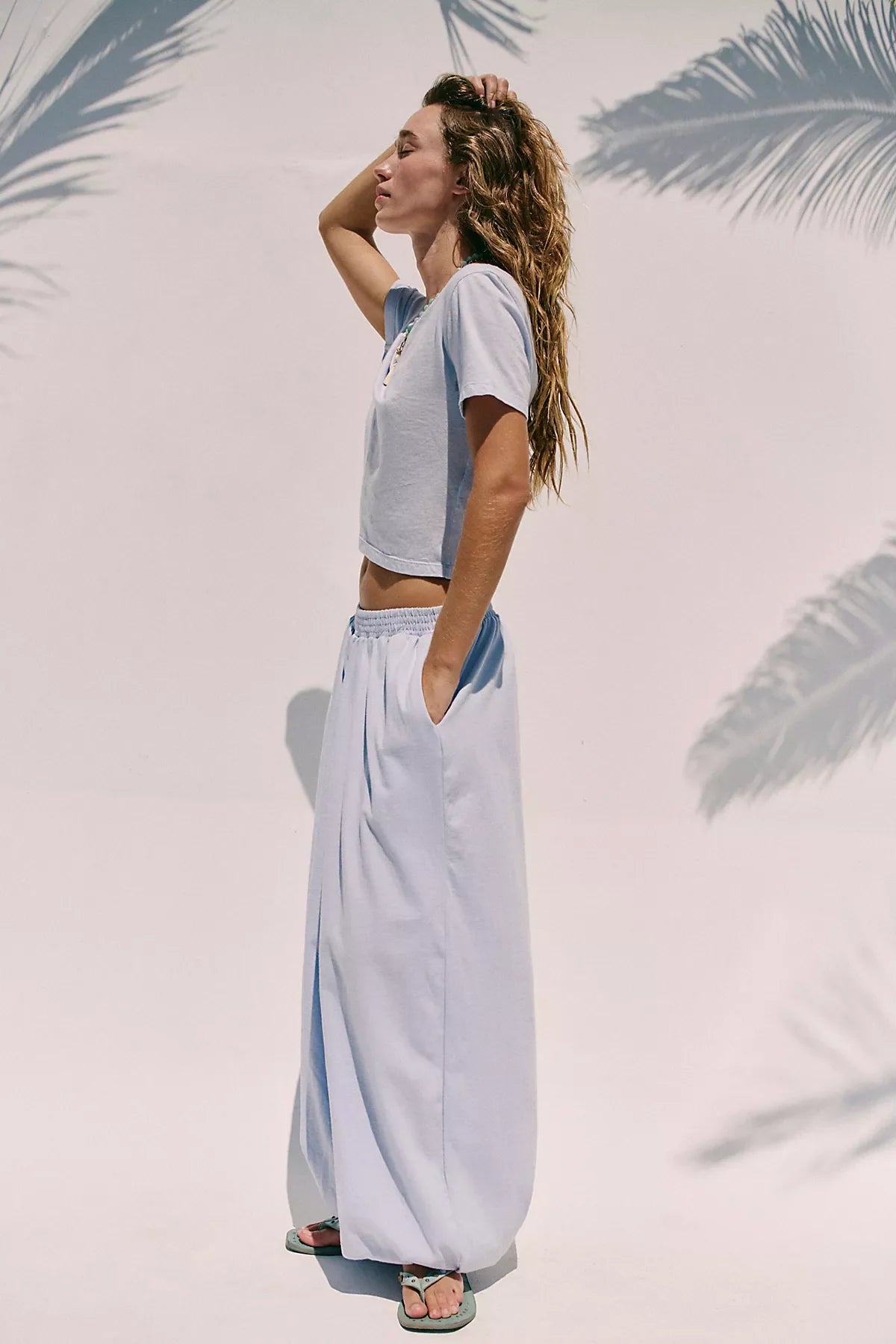 Stella Cotton-Jersey Pant Set