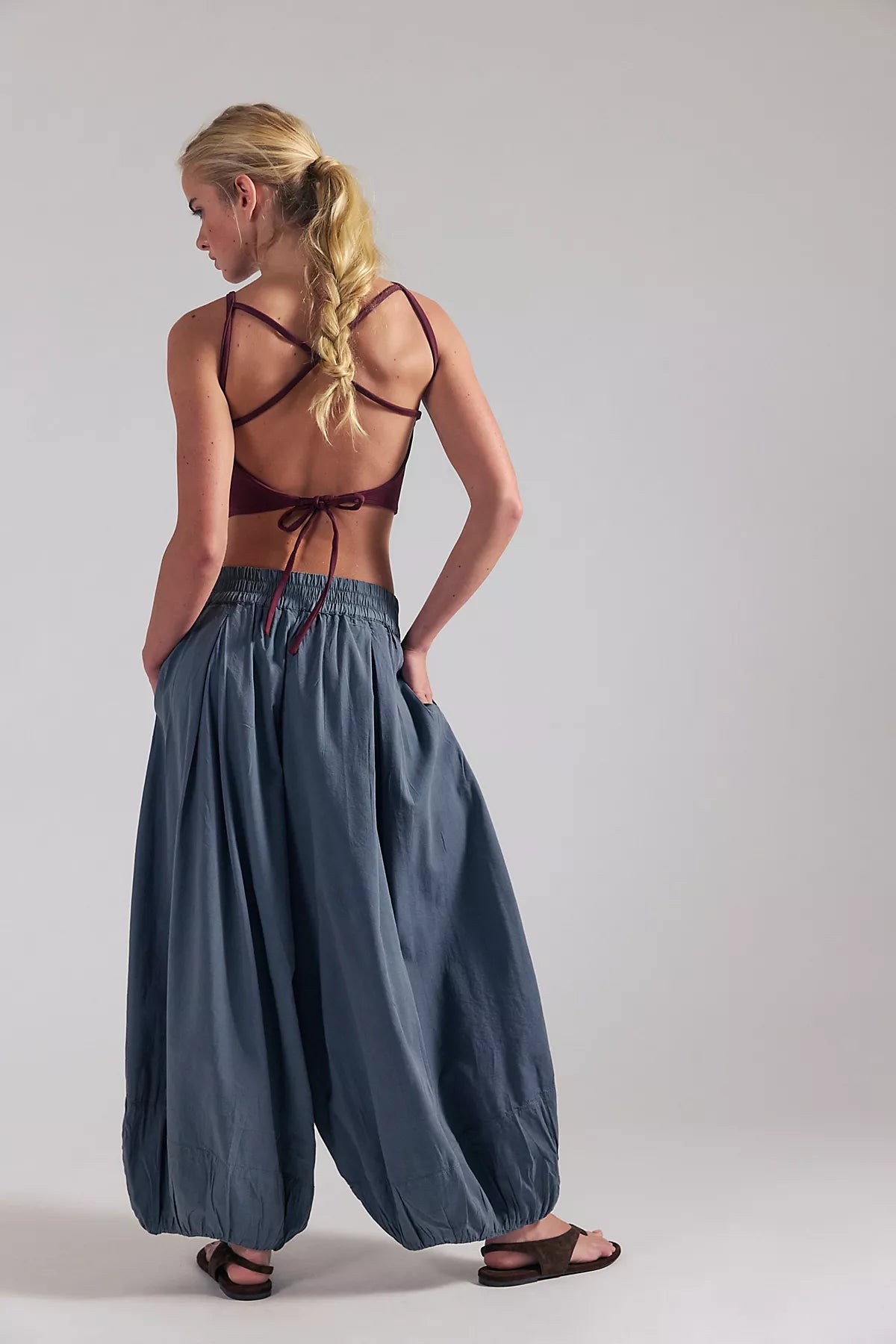 Moonflower Pull-On Balloon Pants