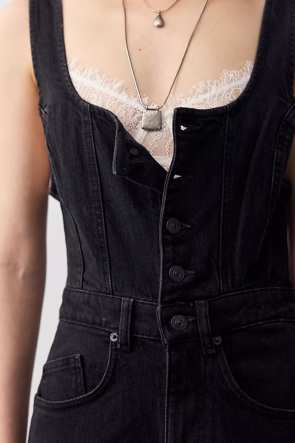 We The Free Corsica Twisted Seam Jumpsuit
