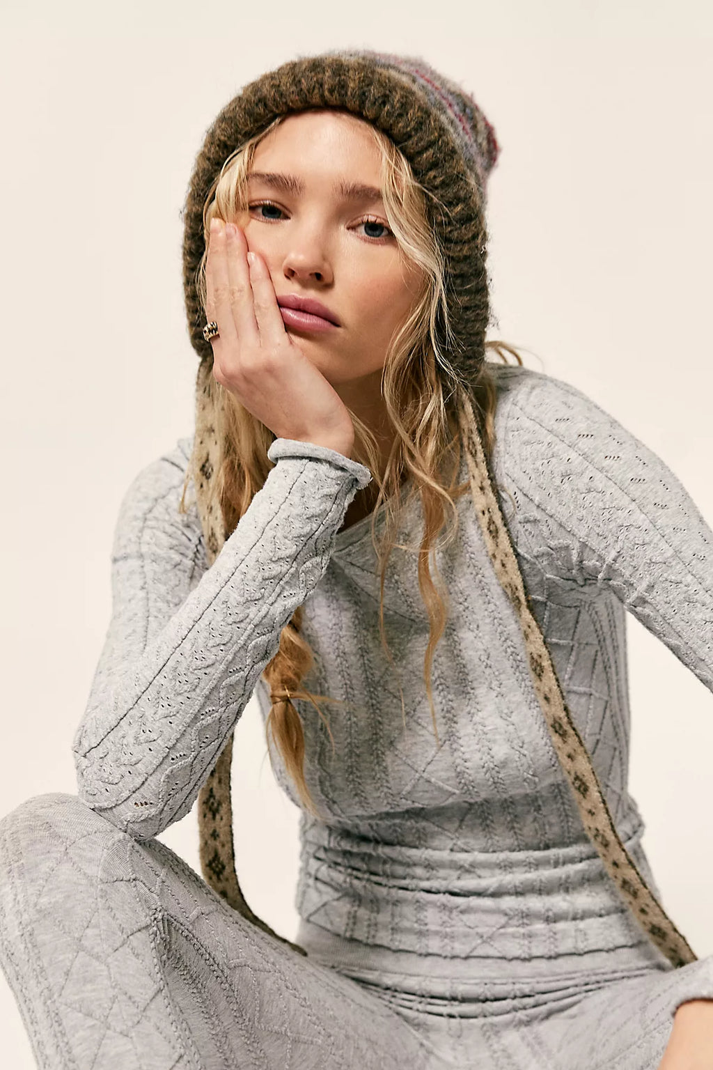 So Soft Seamless Modal Cable Long Sleeve