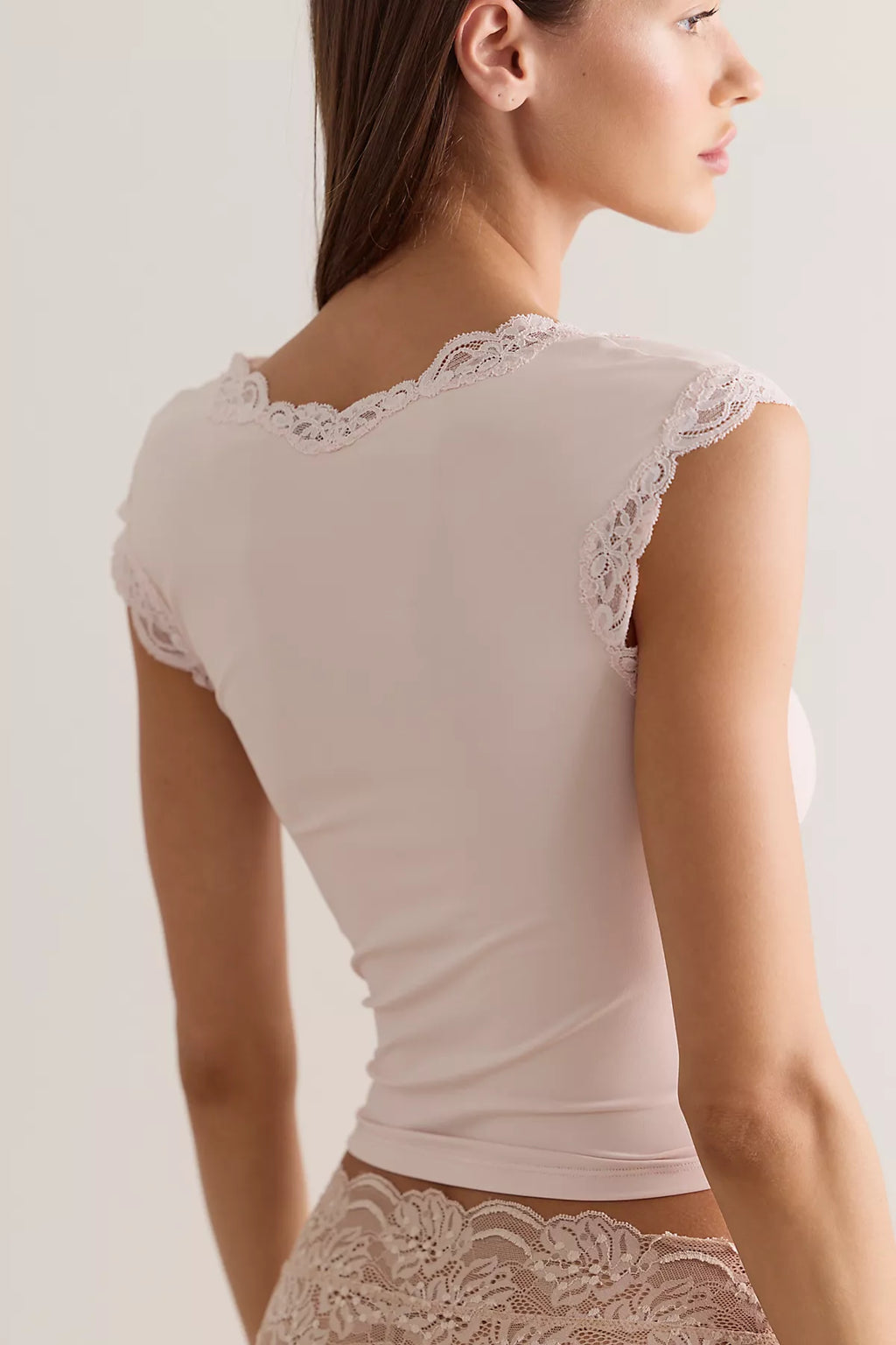 Only Hearts Delicious With Lace Tee