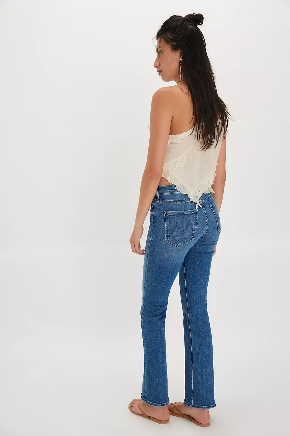 MOTHER The Outsider Skimp Flare Jeans