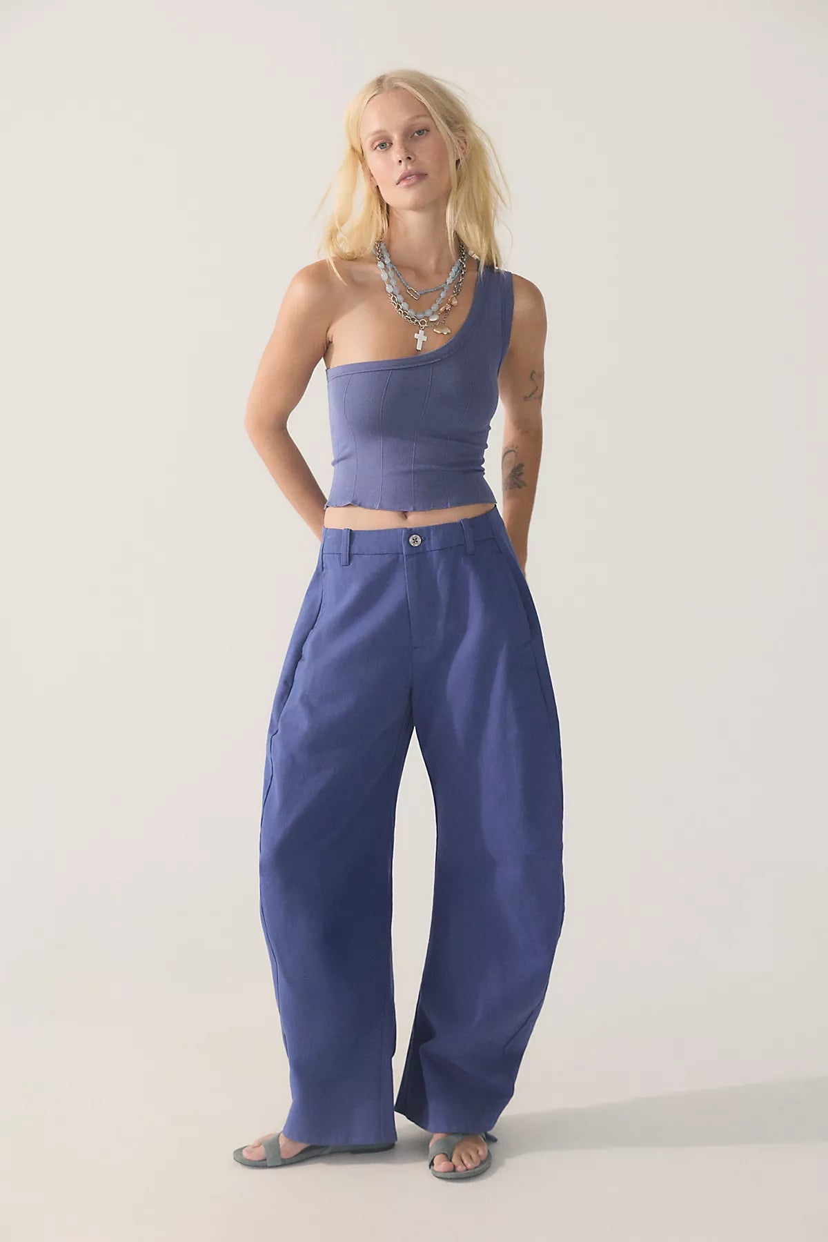 So Soft Seamless Modal Asymmetrical Cami