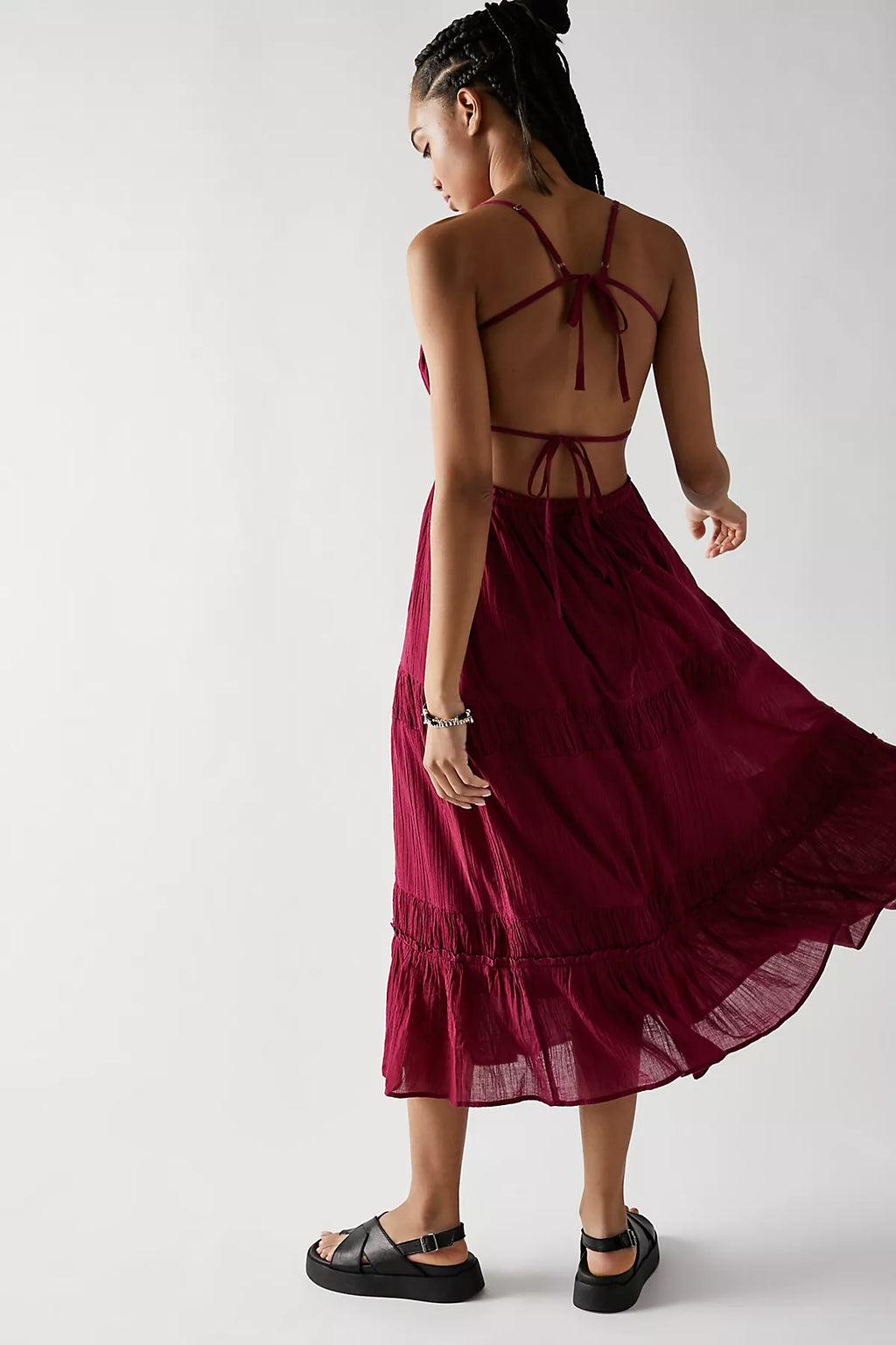 Taking Sides Maxi Dress