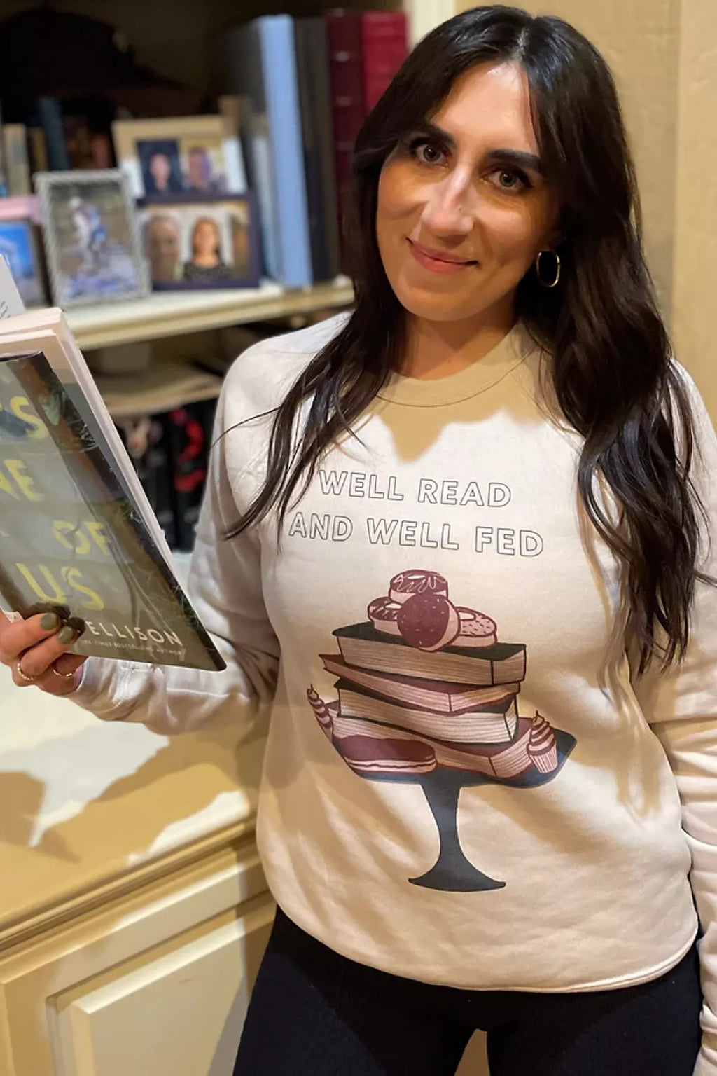 Overseasoned Well Read and Well Fed Crewneck