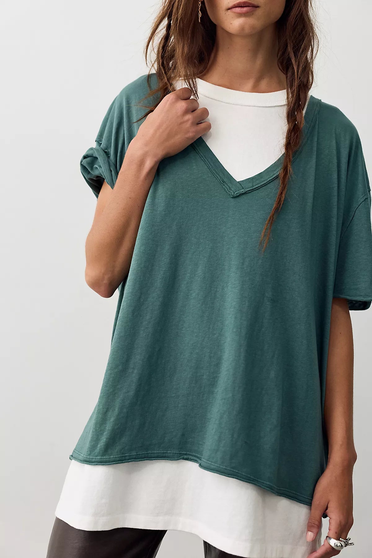 We The Free Nina V-Neck Tee