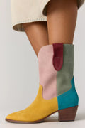 Roberta Colorblock Western Boots