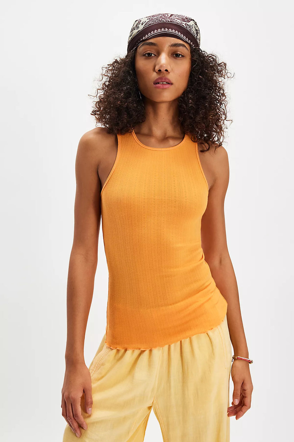 Fresh In Love Pointelle Tank