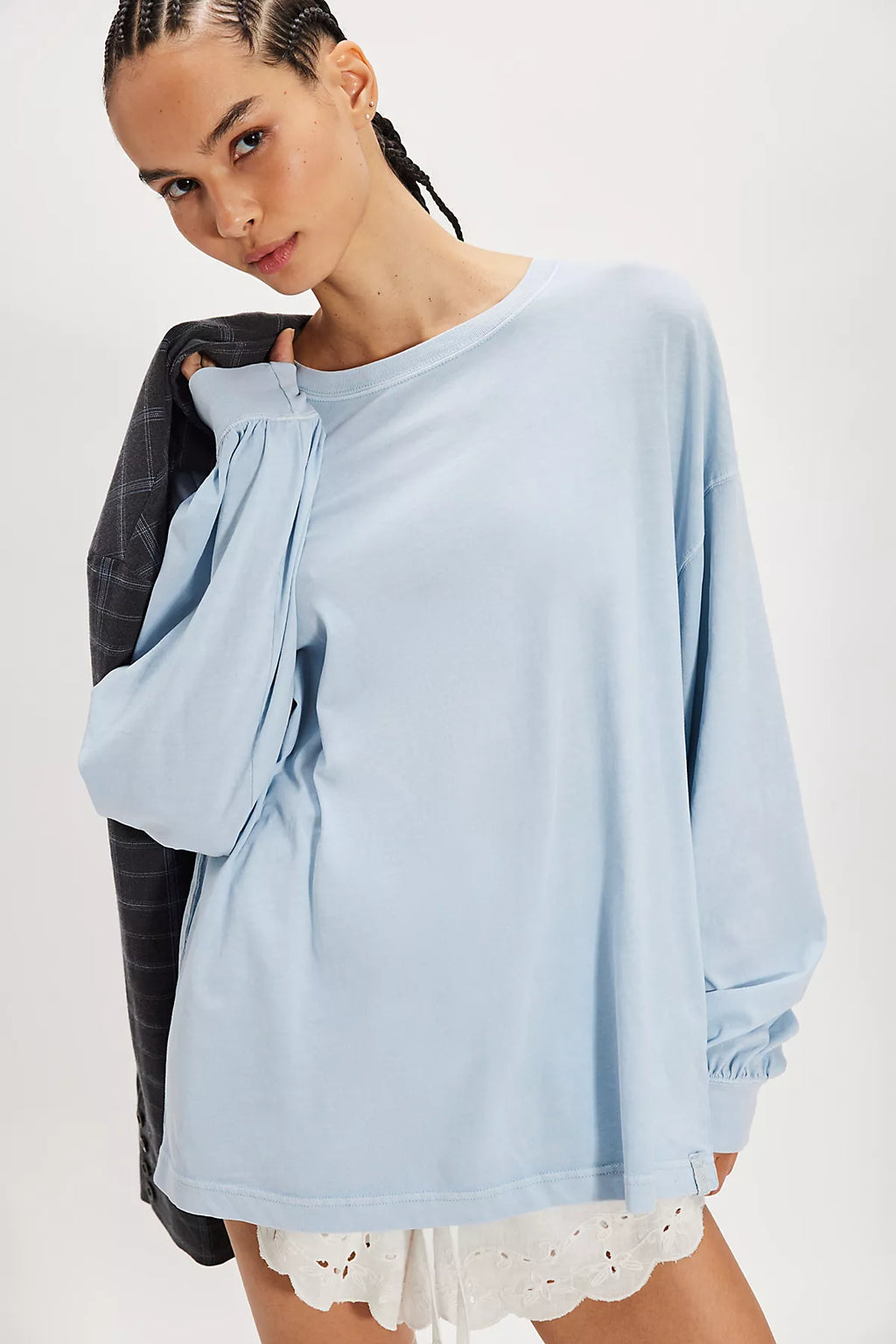We The Free Perfect Oversized Long Sleeve Top