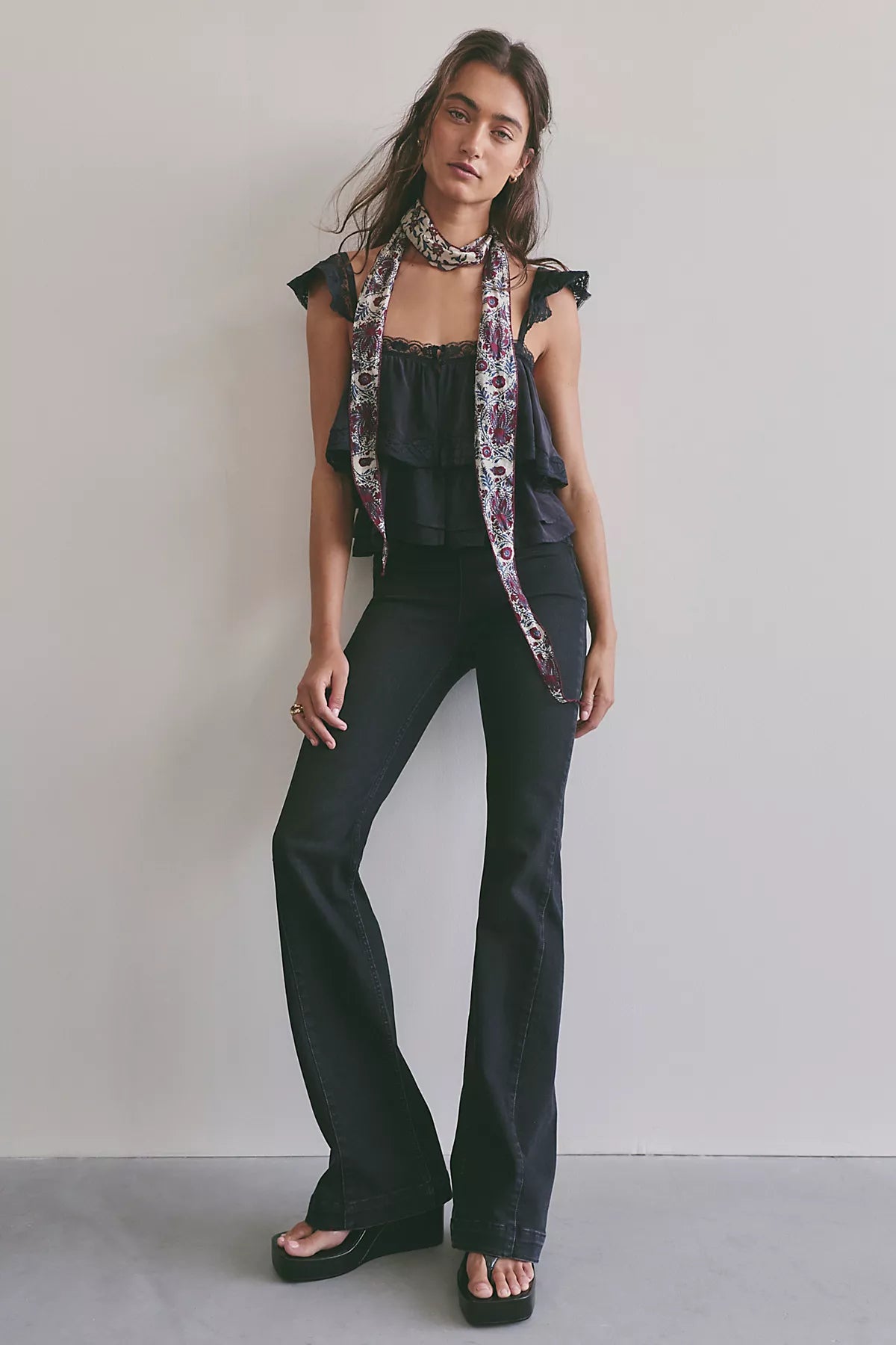 We The Free Alamo Low-Rise Flare Jeans