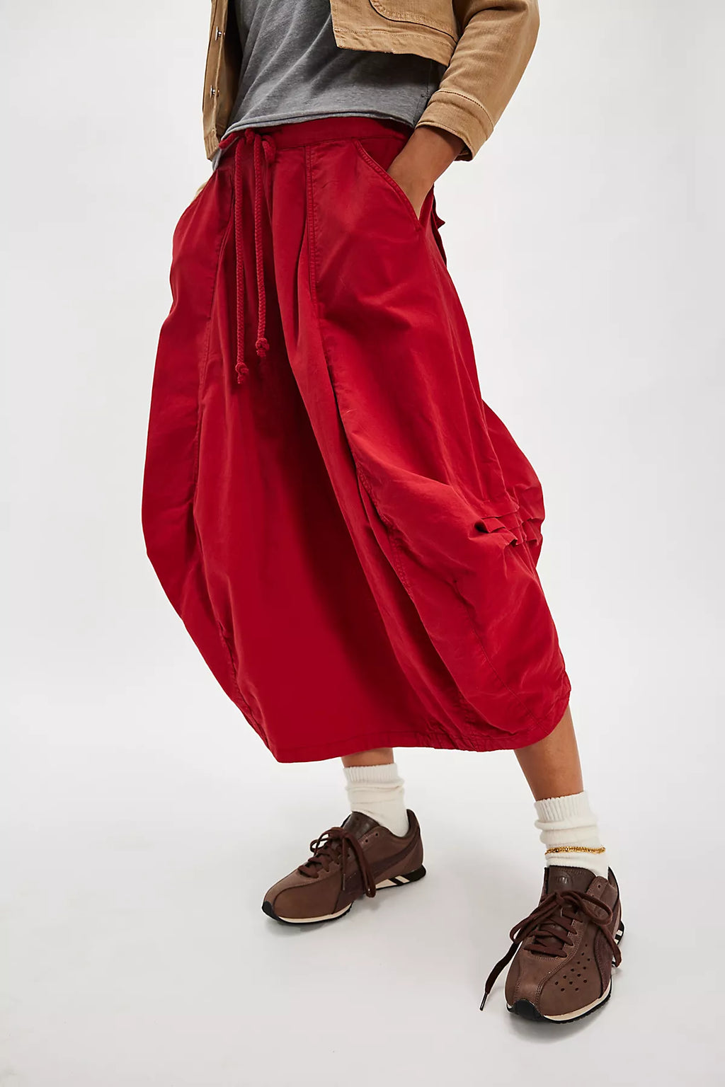 Willow Poplin Maxi Skirt