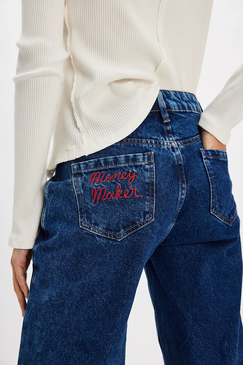 Understated Leather Money Maker Jeans