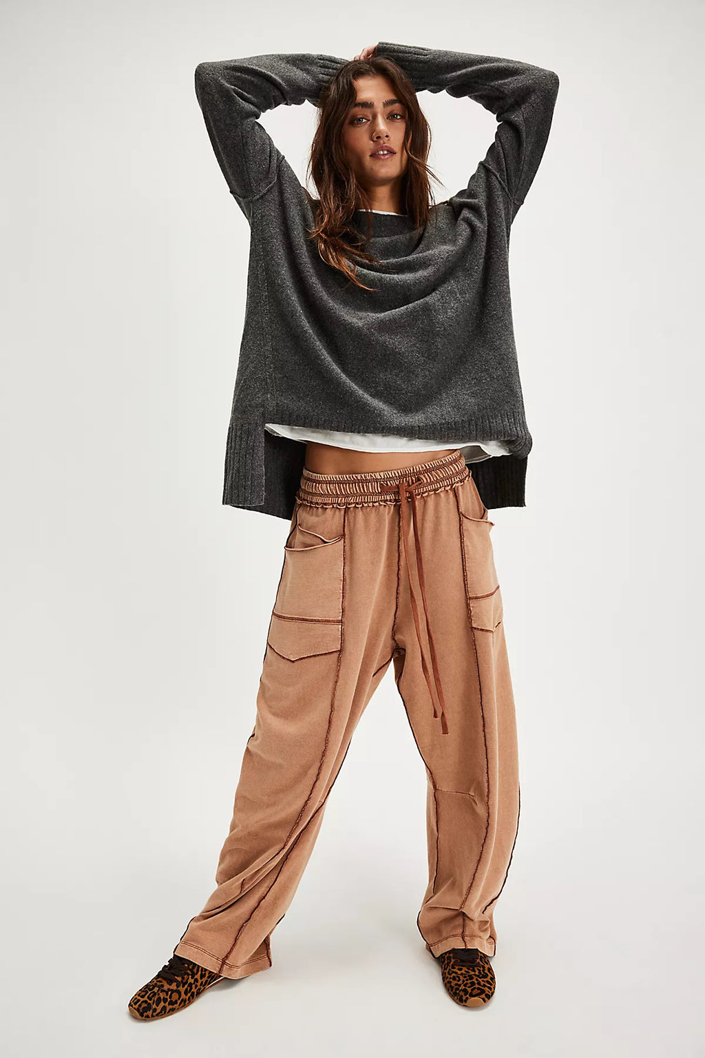 Kaiden Pull-On Barrel Pants