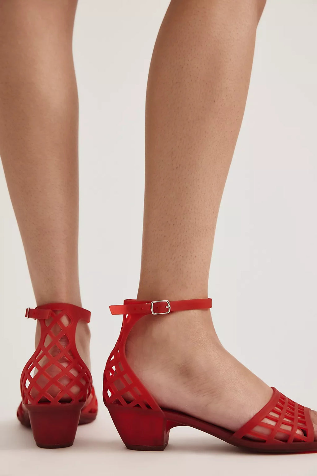 Pinwheel Jelly Heels