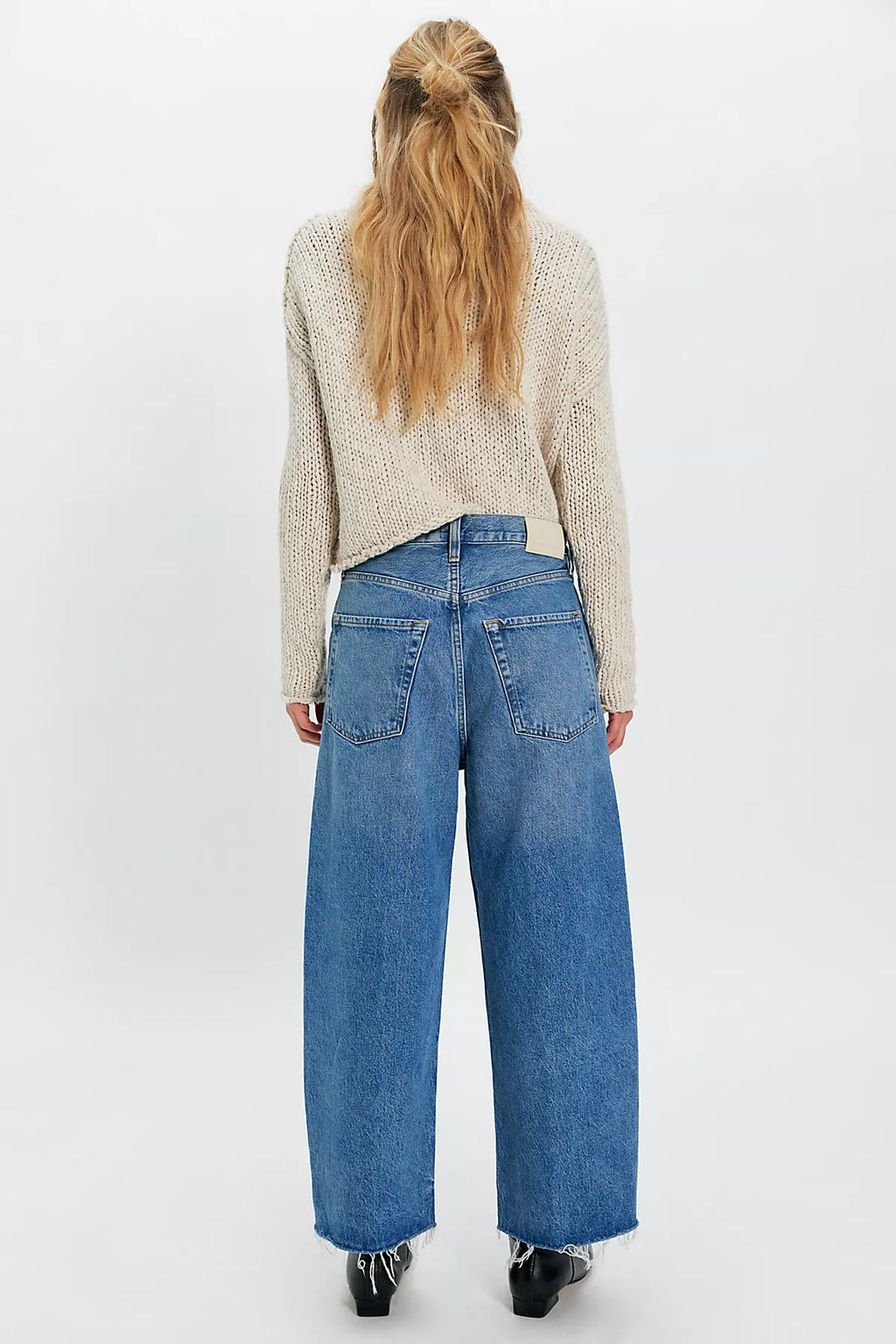 Citizens of Humanity Ayla Raw Hem Crop Jeans