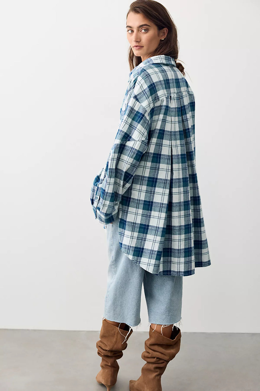 We The Free Selene Oversized Flannel