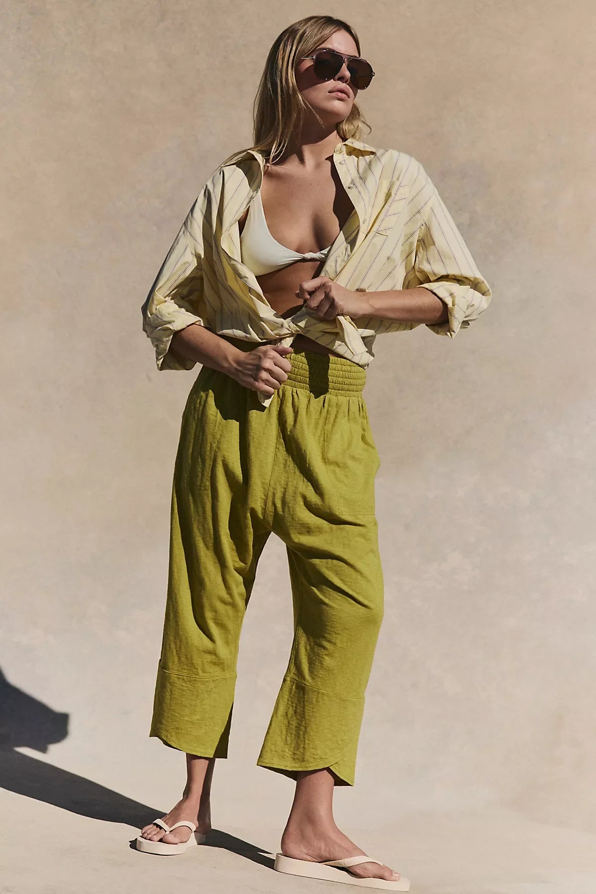 Chillaxing Cotton Harem Pants