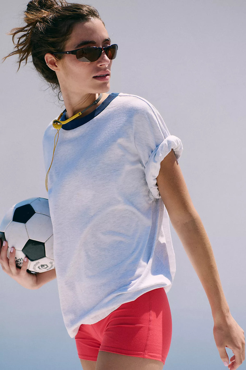 Tackle Heather Colorblock Tee