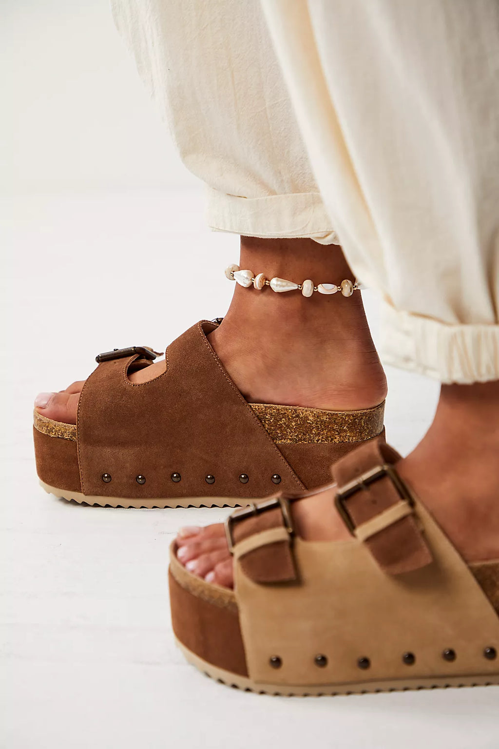 Rule Breaker Flatform Sandals