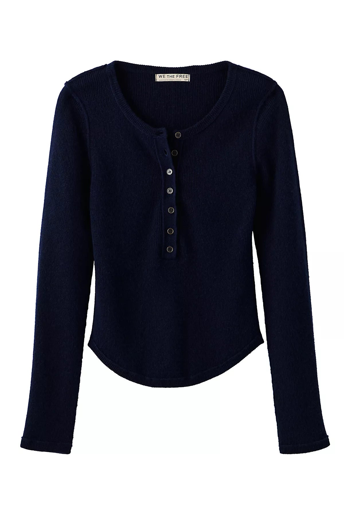 We The Free Hudson Solid Cashmere Henley