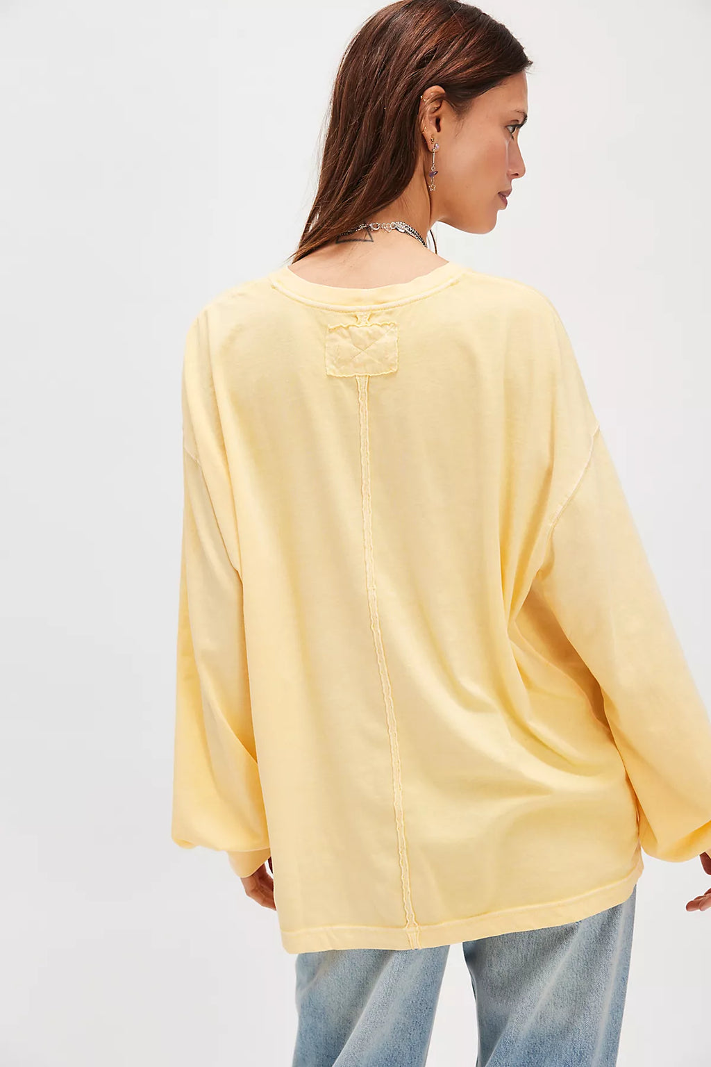 We The Free Perfect Oversized Long Sleeve Top