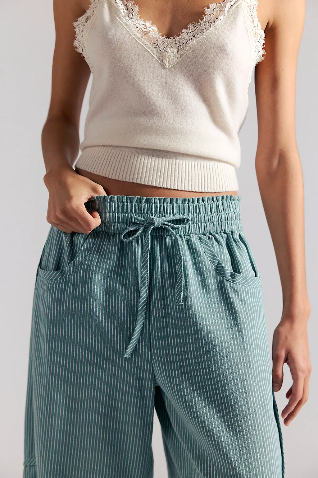 Something Good Pull-On Barrel Pants