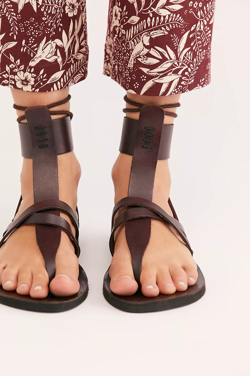 Vacation Day Wrap Sandals