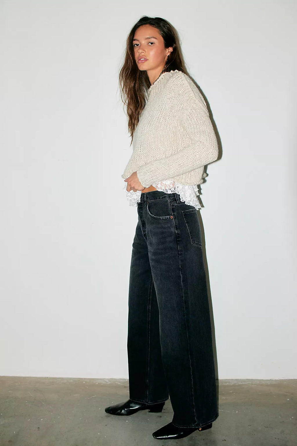 AGOLDE Low-Rise Baggy Jeans