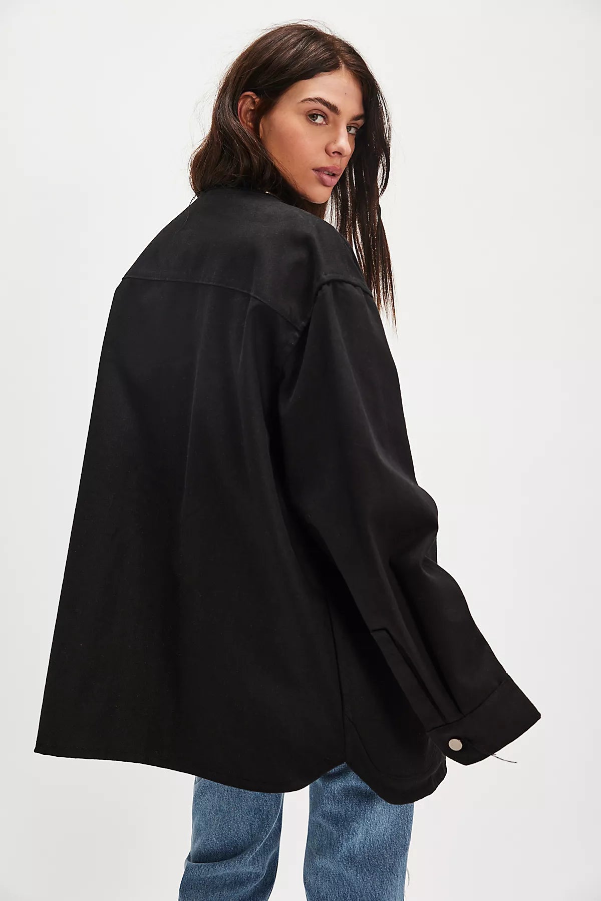 Asparagus Multi-Button Jacket