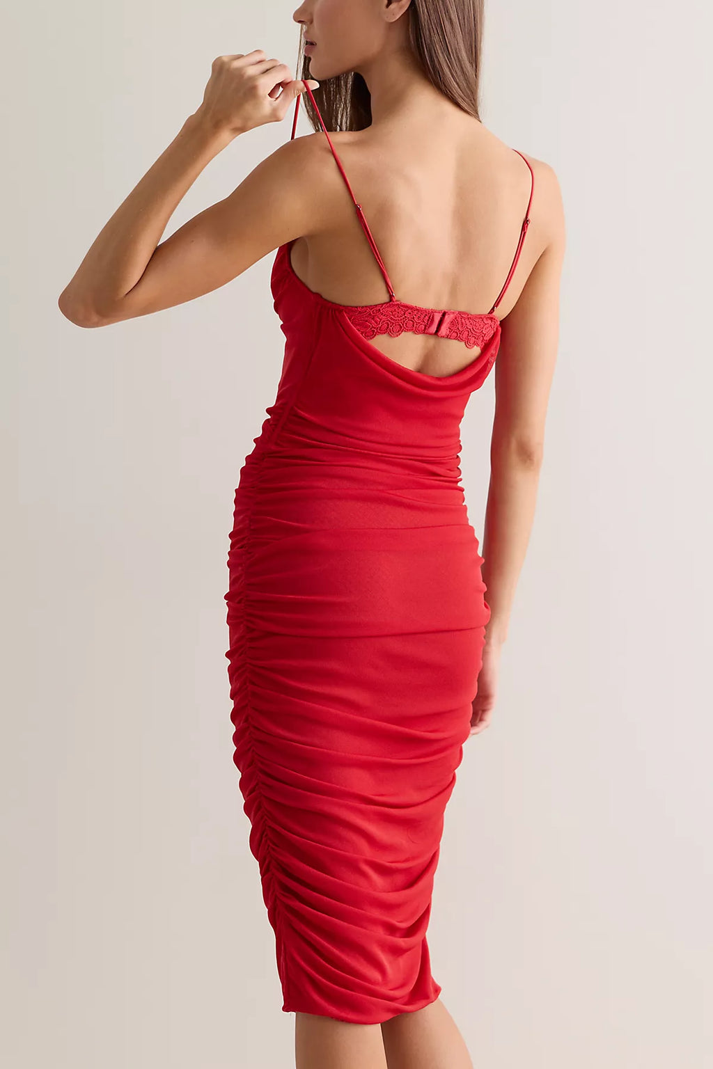 Instant Attraction Midi Slip Dress