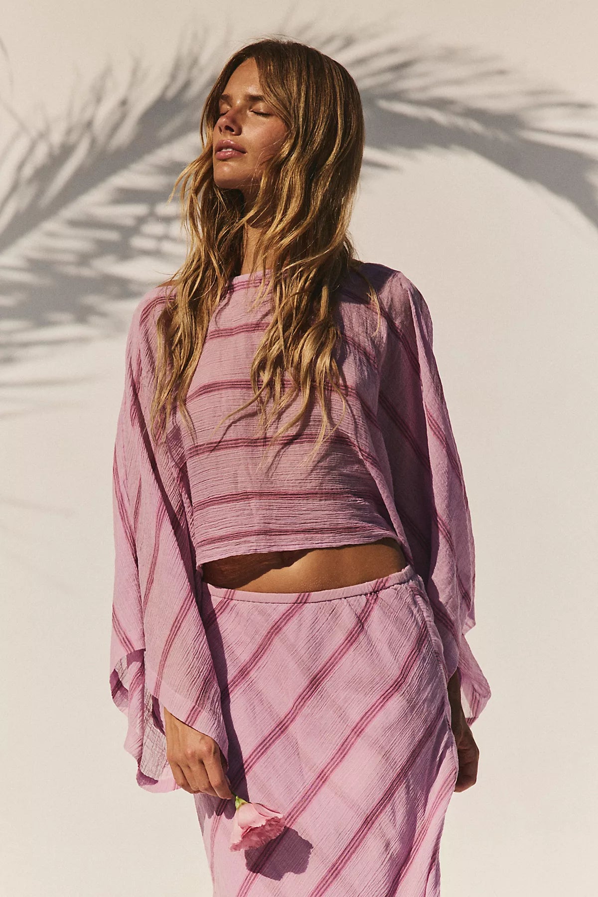 Paula Patterned Skirt Set