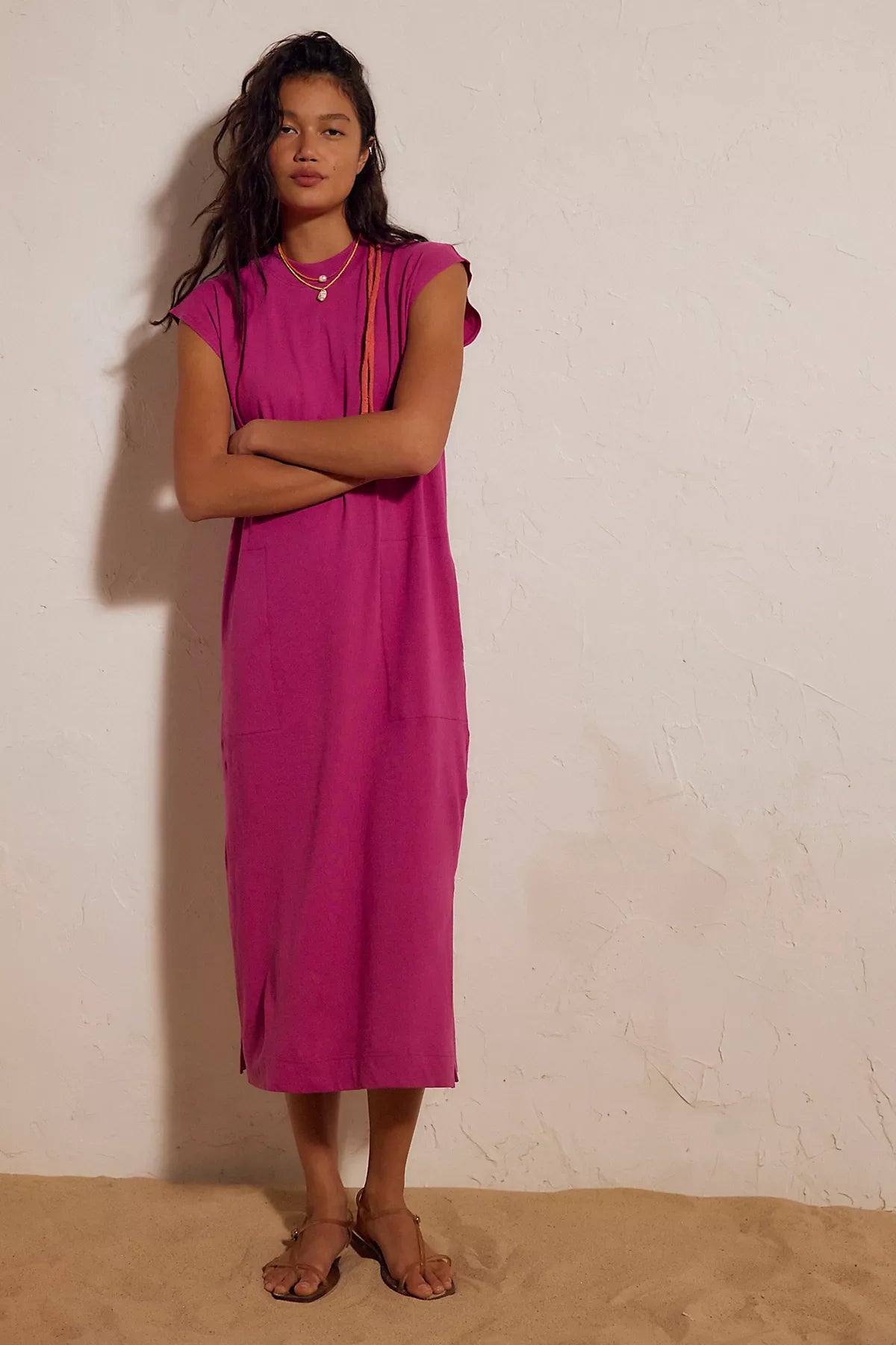 All Day Long Midi Dress